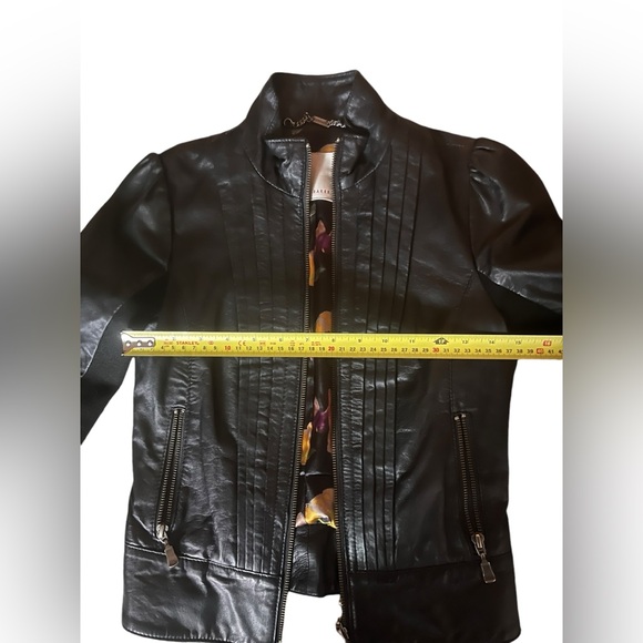 Ted Baker Leather Coat and dust bag - Picture 8 of 15